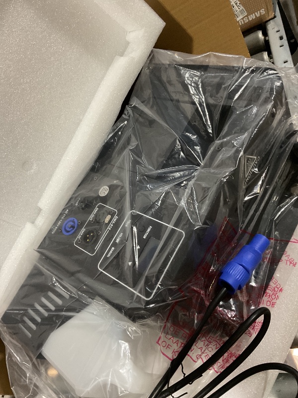 Photo 1 of (Used)Haze Machine, 700W Continuous Output Fog Machine with Wireless Remote and DMX, Enhances Light Shows – Perfect for Stage, Parties, DJ, Halloween, and Clubs