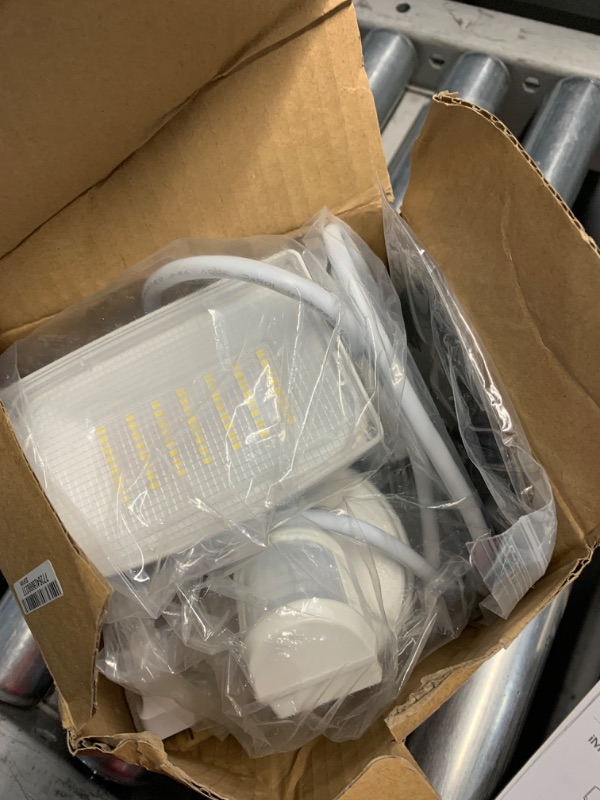 Photo 1 of LUTEC 84W 9500LM LED Security Light Motion Sensor Outdoor Lights with Night Light, 4 Head LED Flood Lights Outdoor 5000K Daylight, IP65 Waterproof, Motion Detected Lights for Outside (White)