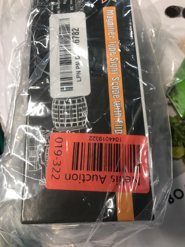 Photo 1 of Hawkoptic 3X Magnifier for Red Dot Sight, 3 Power Magnification Scope for Rifle with 20mm Picatinny Flip to Side Mount