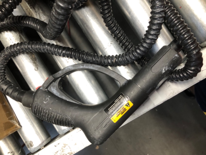 Photo 1 of ***HEAVILY USED AND DIRTY - LIGHTS UP WHEN PLUGGED IN - UNABLE TO TEST FURTHER - LIKELY MISSING PARTS - SEE PICTURES***
Wagner Spraytech C900054 905e AutoRight Multi-Purpose Steam Cleaner, 12 Accessories Included, Power Steamer for cleaning, Color May Var