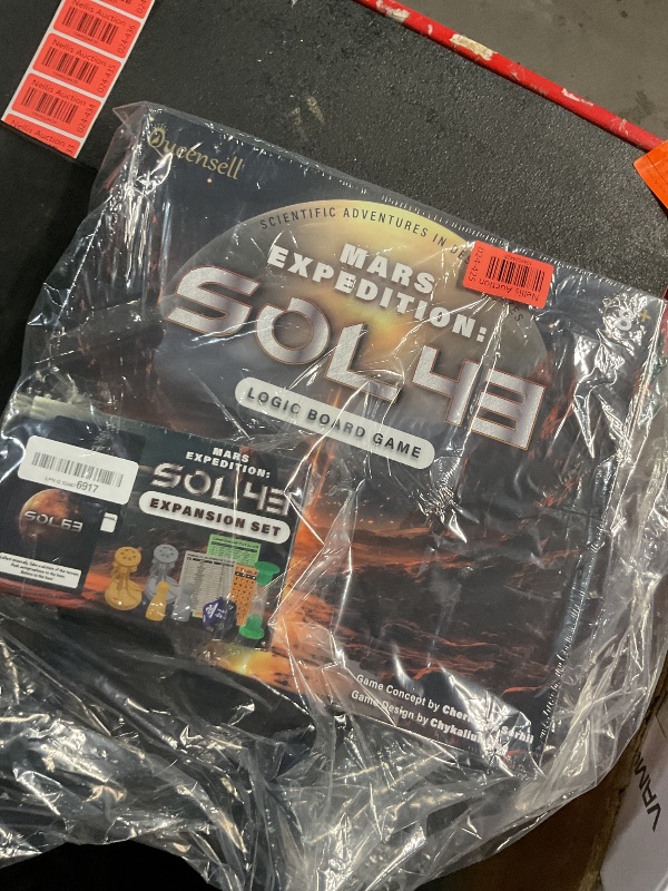 Photo 1 of Logic Board Games for Kids and Adults – Mars Expedition SOL43 Expansion Set – Montessori STEM Educational Toys Gift - Logic Game with Solo Mode for 1-2 Players for Ages 8 and up