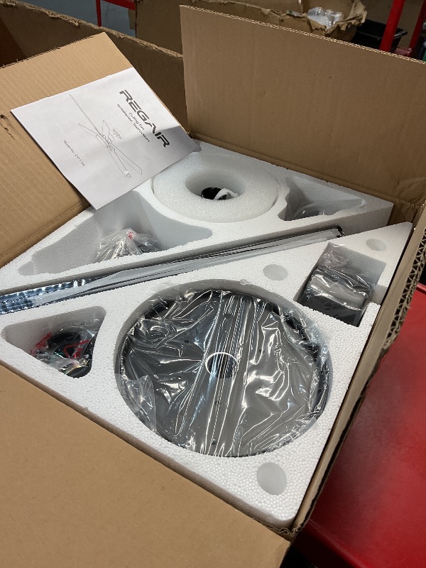 Photo 1 of Ceiling Fan With Light 42-Inch, Remote Control Reversible DC Motors, 3CCT Dimmable Timer Noiseless, Black Ceiling Fan for Bedroom Living Room, Indoor&Outdoor ETL Listed