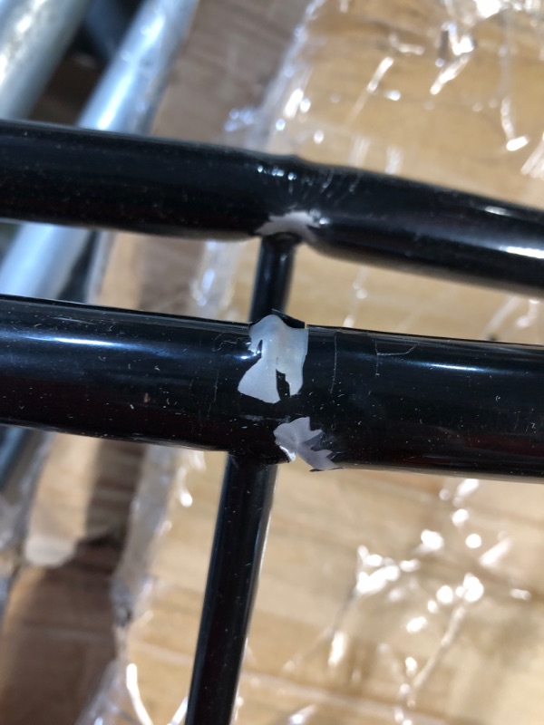 Photo 1 of ***MAJOR DAMAGE - LEG BENT AND BROKEN - SEE PICTURES***
Folding Salon Tray, Salon Trolley, Salon Cart Tattoo Rolling Tray Station-Black