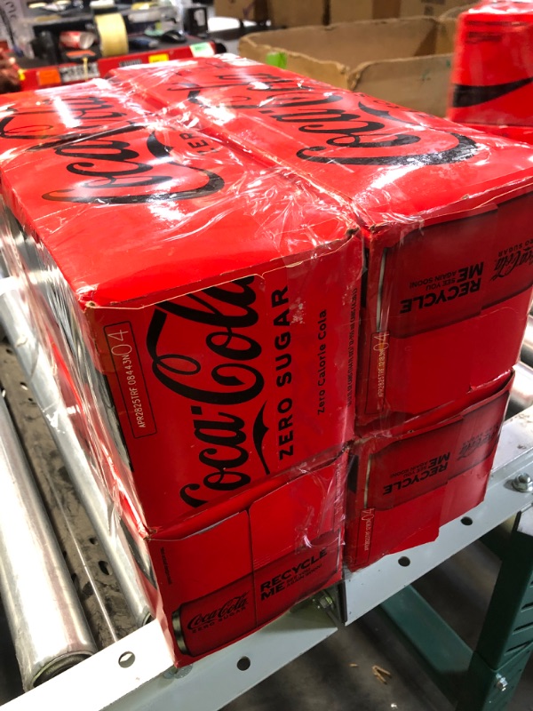 Photo 1 of (pack of 4 12 packs) Coke Zero Sugar Cola Soda, 12 oz, 12 Pack (Package May Vary)