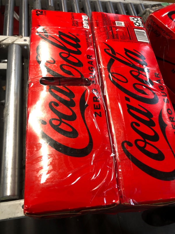 Photo 1 of (pack of 4 12 packs) Coke Zero Sugar Cola Soda, 12 oz, 12 Pack (Package May Vary)