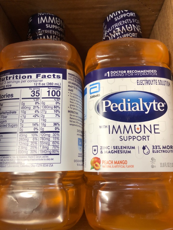 Photo 1 of (4 pack) Immune Support Electrolyte Solution, Hydration Drink