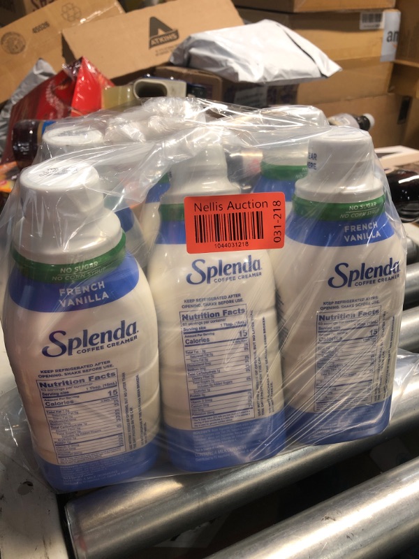 Photo 1 of (6 pack) SPLENDA Sugar Free French Vanilla Coffee Creamer, 32 Fl Oz