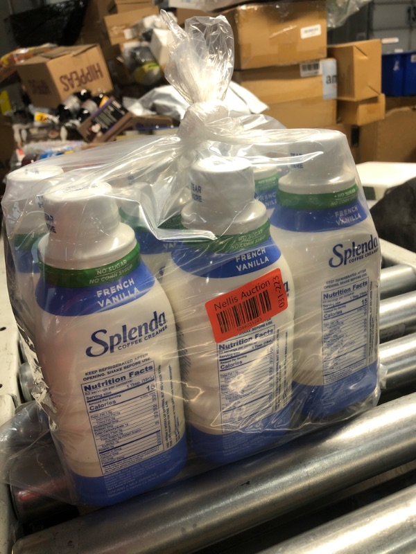 Photo 1 of (6 pack) SPLENDA Sugar Free French Vanilla Coffee Creamer, 32 Fl Oz