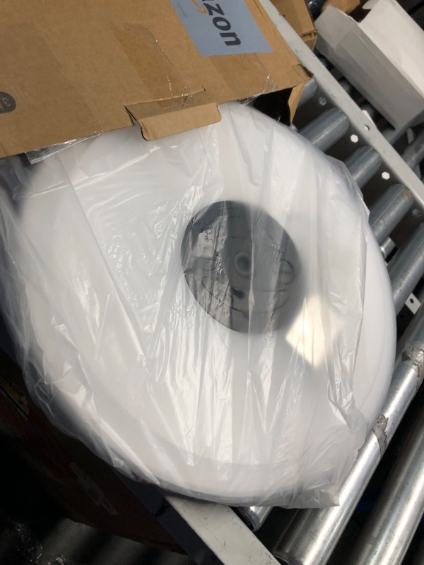 Photo 1 of libtit 16.5 Inch Black Flush Mount Ceiling Light, 3Pack 4200LM 36W Large & Bright Ceiling Lighting Fixture, 3000K/4500K/6000K Thin Round Flat LED Ceiling Lights for Bedroom, Kitchen, Livingroom