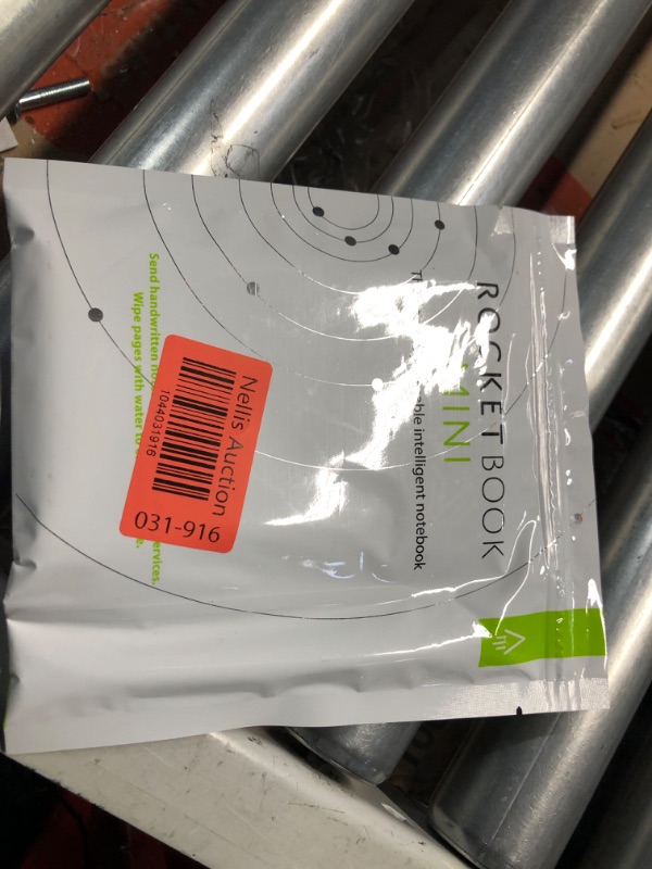 Photo 1 of Rocketbook Smart Reusable Notebook, Mini Spiral Notebook, Infinity Black, (3.5" x 5.5")