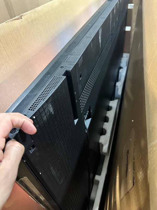 Photo 1 of ***(PARTS ONLY/ NON REFUNDABLE/ NO RETURNS OR REFUNDS)****TRUCK PICKUP***Major damage**
TCL 98-Inch Q65 QLED 4K UHD Smart TV with Google TV (98Q651G, 2024 Model) Dolby Vision, Dolby Atmos, HDR Pro+, Game Accelerator Enhanced Gaming, Voice Remote, Works wi