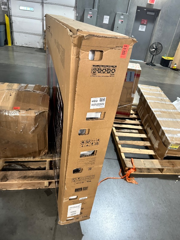 Photo 1 of ***(PARTS ONLY/ NON REFUNDABLE/ NO RETURNS OR REFUNDS)****TRUCK PICKUP***Major damage**
TCL 98-Inch Q65 QLED 4K UHD Smart TV with Google TV (98Q651G, 2024 Model) Dolby Vision, Dolby Atmos, HDR Pro+, Game Accelerator Enhanced Gaming, Voice Remote, Works wi