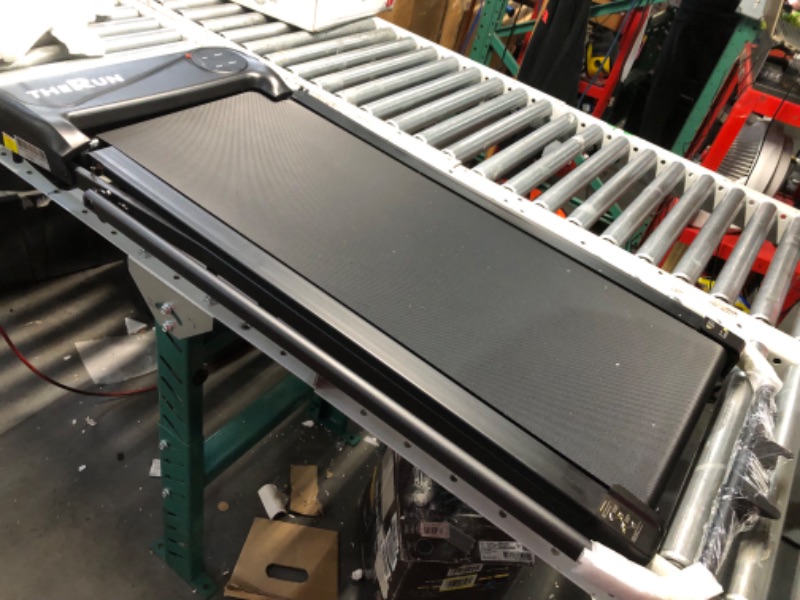 Photo 1 of ***NONREFUNDABLE - MAJOR DAMAGE - SEE COMMENTS***
THERUN Walking Pad Treadmill, 2.5 HP Under Desk Treadmill, 2 in 1 Foldable Treadmill for Home, Walking Pad with Handle Bar, 15" Widened Running Belt, Treadmill with Remote Control & LED Touch Screen