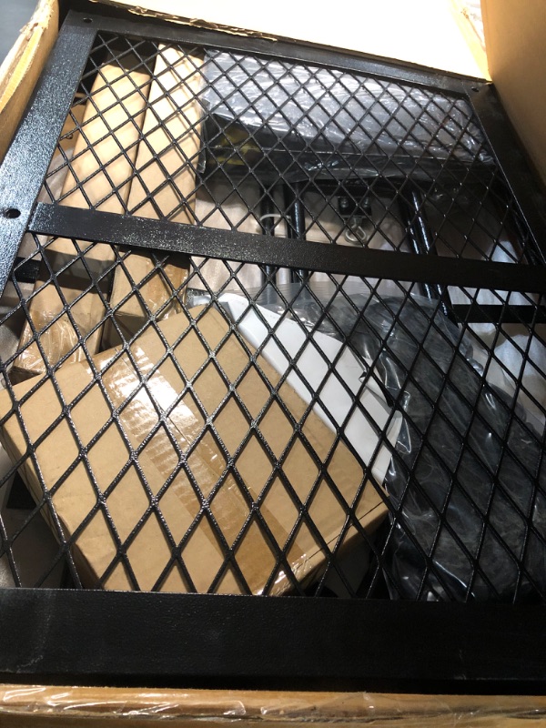 Photo 1 of LWTURMRT Trail Hitch Mount Cargo Carrier Basket 58" x 24" x 14" Folding Vehicle Cargo Baskets Fits 2" Receiver with 2" Hitch Stabilizer for SUV can Holder 500LBS (14" high Black+Bag)