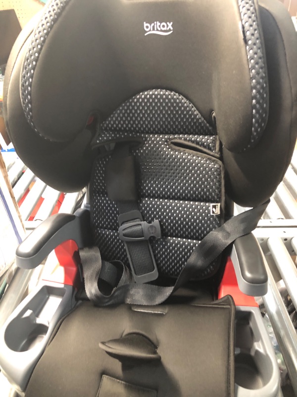 Photo 1 of (base broken)(sold for parts only)Britax Grow with You ClickTight Harness-2-Booster Car Seat, Cool Flow Gray