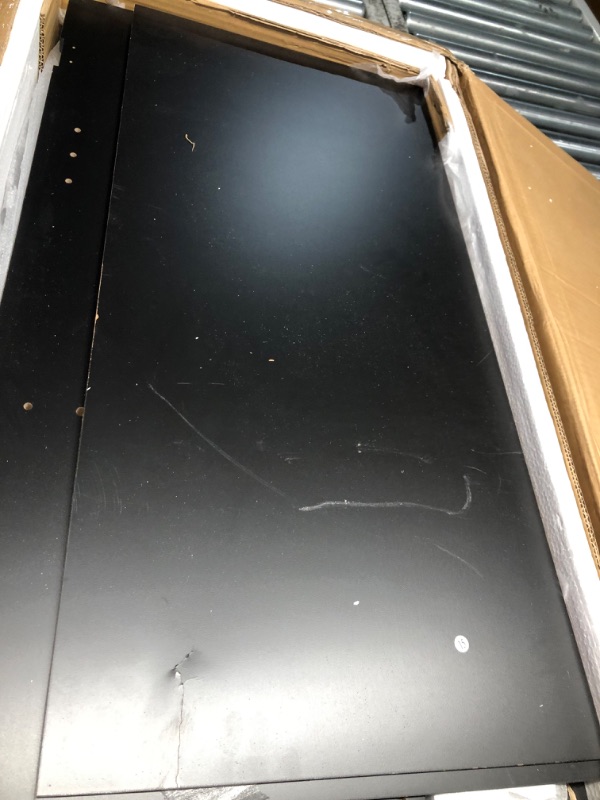 Photo 1 of ***DAMAGED - WOOD CRACKED - PREVIOUSLY OPENED - LIKELY MISSING PARTS - SEE PICTURES***
Gyfimoie Sideboard Buffet Cabinet with 2 Drawers, Farmhouse Kitchen Pantry with Adjustable Shelves, Coffee Bar Cupboard Cabinet with 3 Doors for Kitchen, Dining Room (B