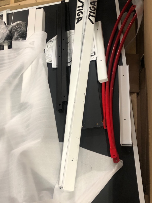 Photo 1 of (item is damaged)(sold for parts only) *DAM TO BOX*FACTORY SEALED*TRUCK PICKUP*STIGA STS 185 Table Tennis Table