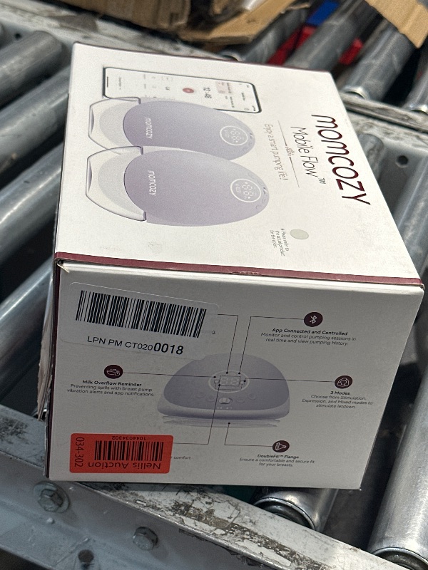 Photo 1 of (USED) (POWER TESTED) Momcozy Breast Pump Hands Free Upgraded Mobile Flow | M9, App Discreet Control with Personalized Multi-Modes & 15 Levels, Wearable Breast Pump 24mm