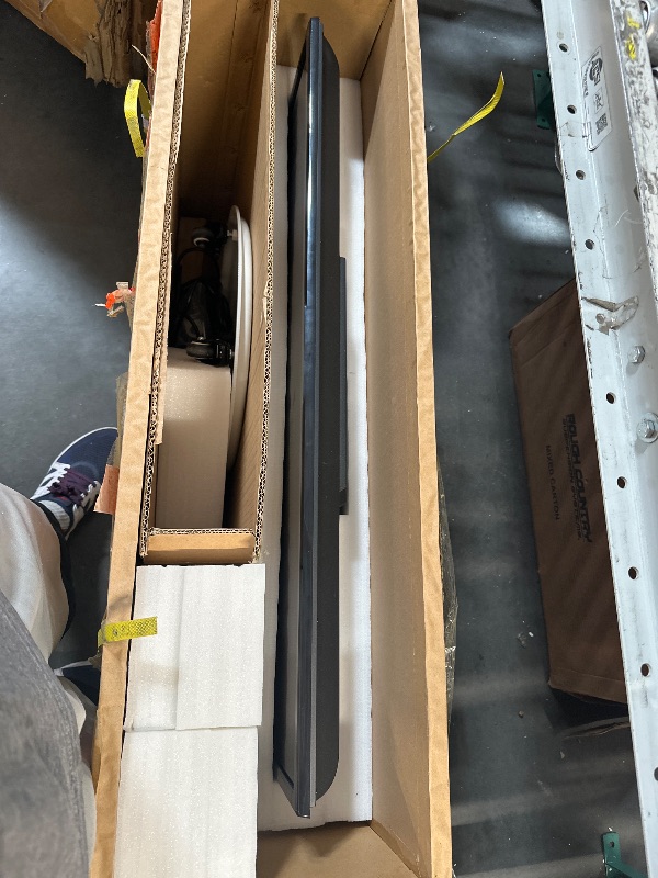 Photo 1 of OHYEAHSPIN 43 Inch Portable TV Smart Touch, 4K Rotatable TV LCD Display with Wires plugged in use, Android OS, Touch Screen, Type-C, USB, HDMI Port, on Wheels Support Wireless Mouse Keyboard