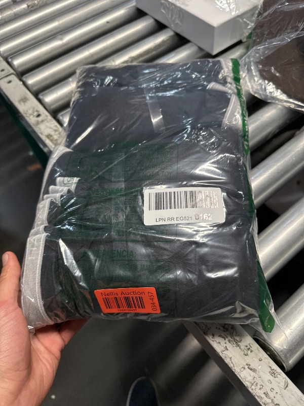 Photo 1 of (XL) (BAGGED) Hanes Men Hanes Boxer Briefs, Cool Dri Moisture-Wicking Underwear, Cotton No-Ride-up for Men, Multi-Packs Available