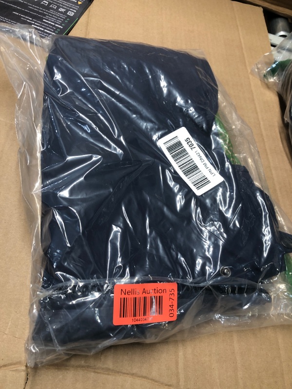 Photo 1 of (USED/FAIR) (MEDIUM) (BAGGED) Arctix Men's Hail Rain Bib Overalls, Blue Night, Medium
