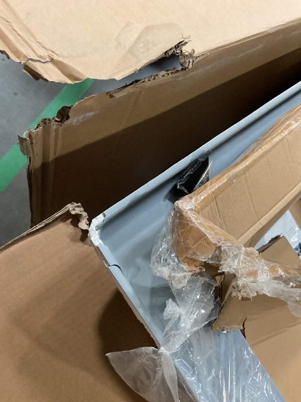 Photo 1 of ***MAJOR DAMAGE ON CORNER*** truck or trailer pick up only***
Voltaire 60" x 32" Left-Hand Drain Alcove Bathtub with Apron and Armrest in Matte Grey