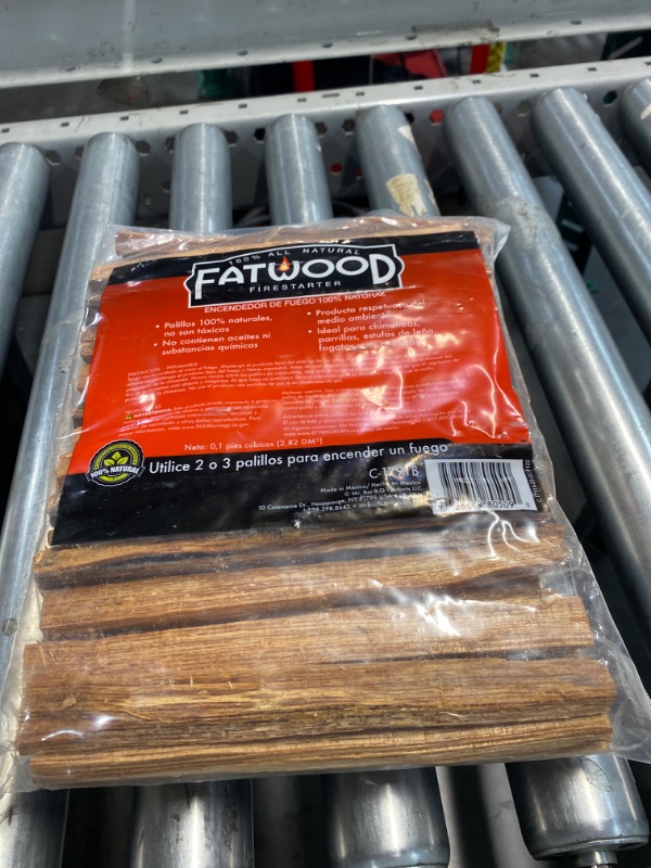 Photo 1 of ***NON REFUNDABLE*** FATWOOD - The Original Fire Starter Stick, Start Fires with Only 2 Sticks, Made from Dead Tree Stumps, 4 LB Bag (1)