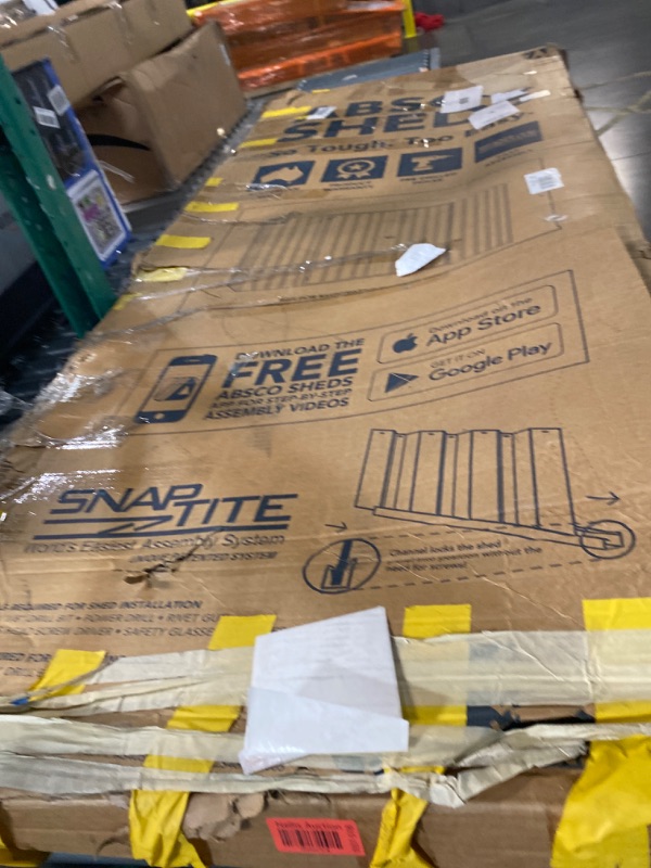 Photo 1 of Absco Poultry Paradise: Large Chicken Coop & Chicken Run, 5'x5' Pale Eucalypt Green with Mesh Panels, Side Access Door, Aviary, DIY Assembly, Metal Chicken Cage for 10-15 Chickens