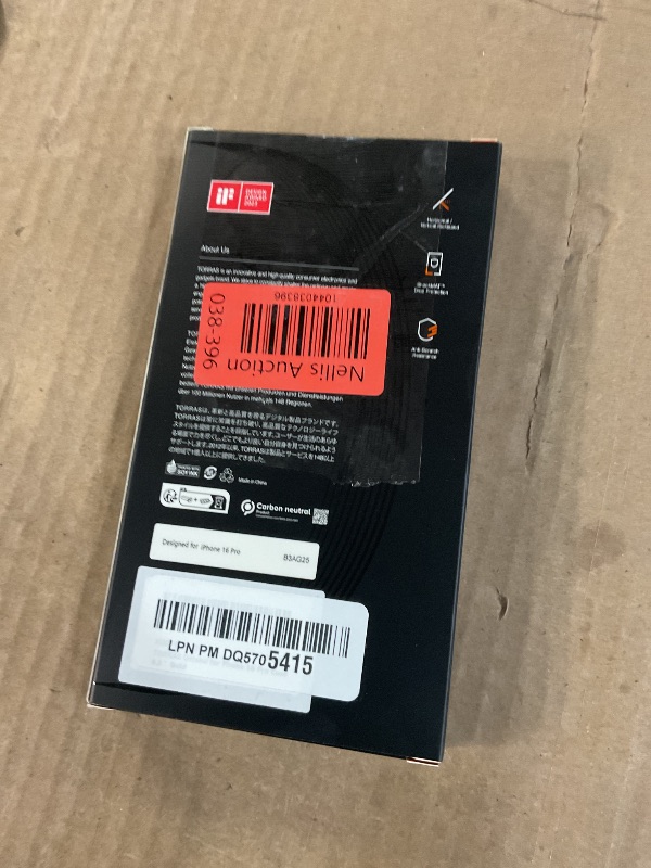 Photo 1 of TORRAS Desert Titanium for iPhone 16 Pro Case, Ultra-Magnetic Ostand, Compatible with MagSafe, Stable Kickstand, Mil-Grade Protection, Translucent Slim Anti-Scratch Ring Holder Cover, Rose Gold 6.3"