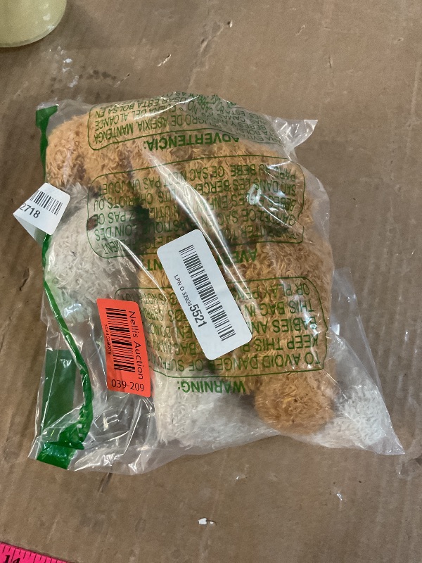 Photo 1 of **MISSING 2 PCS*** 6 Pieces Mini Bear Plush Stuffed 4 Inch Small Bear Bulk Animal Toys for Baby Shower Party Favors Tiny Soft Doll Gifts for Graduation Keychain Bag Charm Supplies(Brown, Apricot)