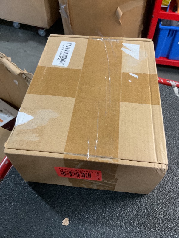 Photo 1 of Amazon Basics Electronic Keypad Deadbolt Door Lock with Touch-Control Keyless Entry, Keyed Entry Option, Contemporary, Oil Bronze, 1-Pack