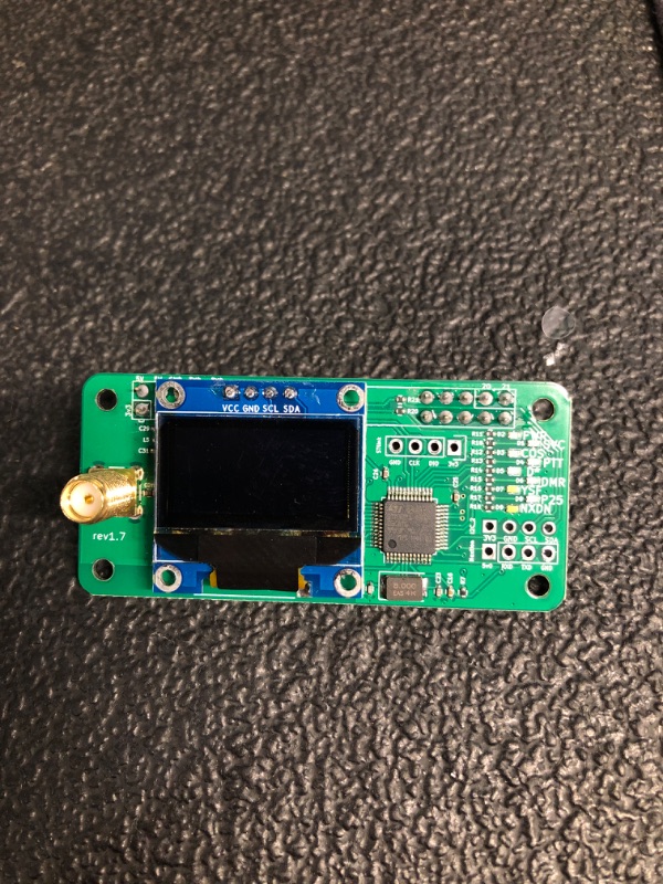 Photo 1 of **MISSING ACCESSORIES** AURSINC MMDVM Hotspot Board (V1.5.2) + Antenna Support UHF VHF Support P25 DMR YSF DSTAR NXDN POCSAG for Raspberry Pi-Zero W, 2W, Pi 3, 3B, 3B+, 4, 5 (with OLED)