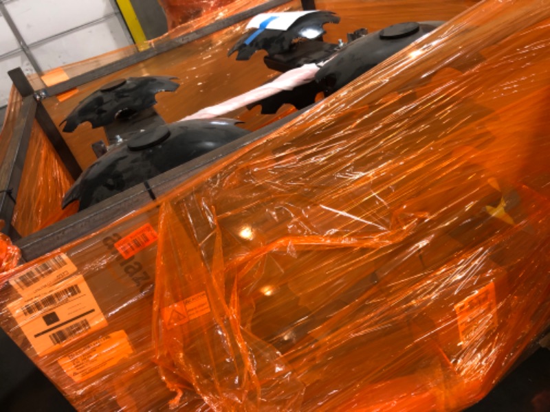 Photo 1 of GarveeTech Disc Harrow Plow 5 FT Fits for Tractor, 3 Point Fixation, 16 inch otched Discs, Attachments Disc Harrow for Field, disc Harrow, Disk plow