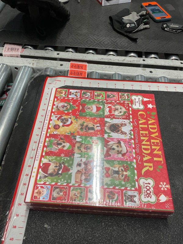 Photo 1 of Advent Calendar 2025 Christmas Jigsaw Puzzles, Christmas Dogs Holiday Puzzle for Kids Adults, 24 Boxes with 1008 Pieces Countdown to Christmas Puzzle, Christmas Decorations Christmas Gifts for Adults Kids