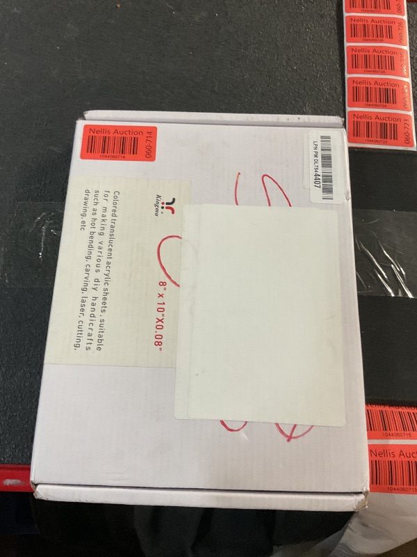 Photo 1 of 11 Pack 8X10 Inch Colored Translucent Acrylic Sheets with A Thickness of 0.08 Inches, Suitable for Making Various DIY Handicrafts Such As Hot Bending, Carving, Laser, Cutting, Drawing, Etc