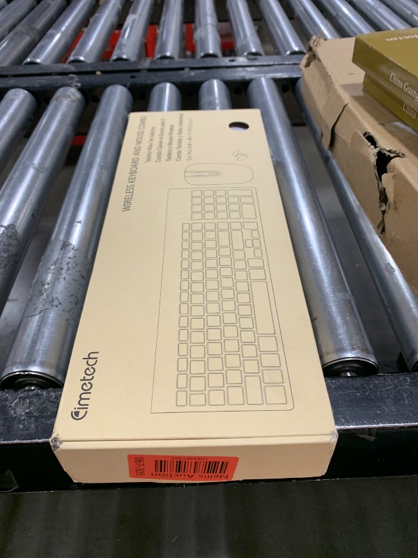 Photo 1 of cimetech EasyTyping KF10 Wireless Keyboard and Mouse Combo, [Silent Scissor Switch Keys][Labor-Saving Keys] Ultra Slim Wireless Computer Keyboard and Mouse, Easy Setup for PC/Laptop/Windows - Wine Red