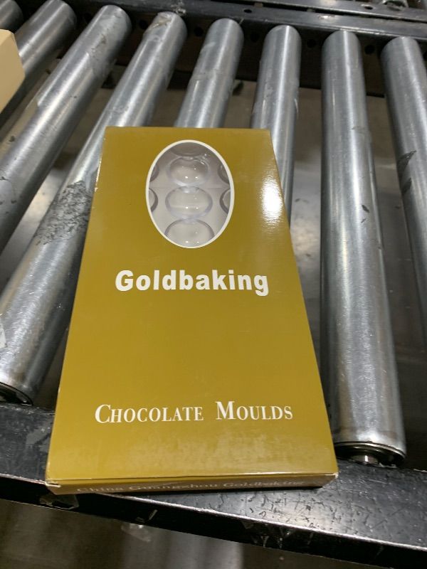 Photo 1 of Goldbaking Semi Sphere Chocolate Mould PC Polycarbonate Hemisphere Chocolate Mold (s 1.2inch)