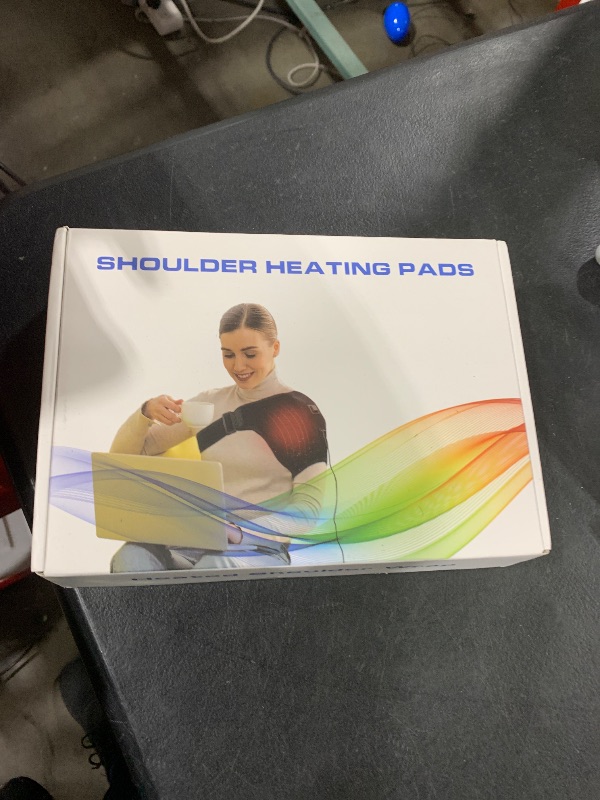 Photo 1 of Shoulder-Heating-Pad-Heated-Wrap - 3 Heat Settings Heating Pad for Shoulder,Suitable for Relieving Muscle Pain,Tendonitis Periarthritis