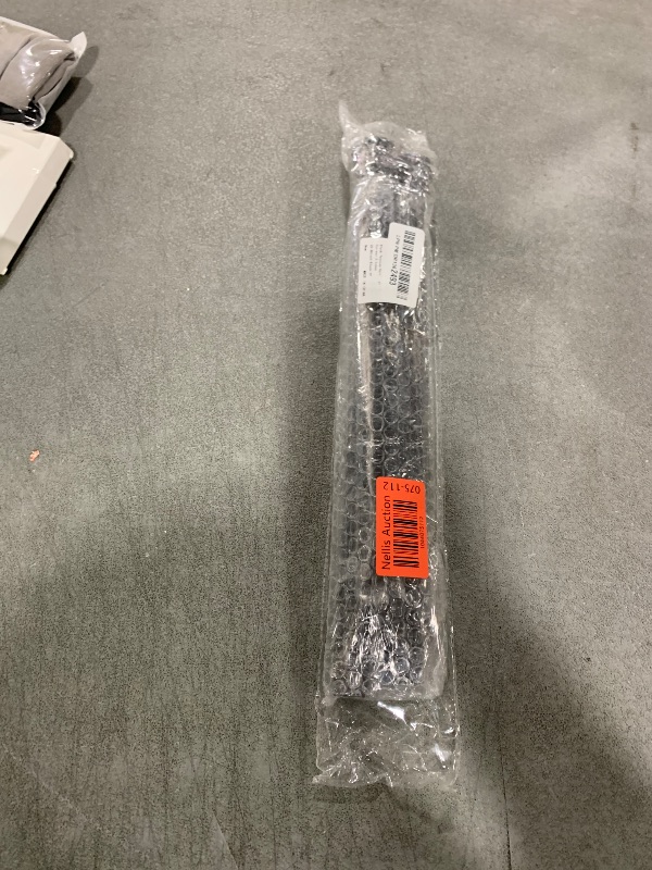 Photo 1 of QINGYUN Black Tension Curtain Rod 28 to 48 Inch Spring Rod No Drilling Adjustable Shower Curtain Rod for Windows, Bathrooms, Closet, Kitchen