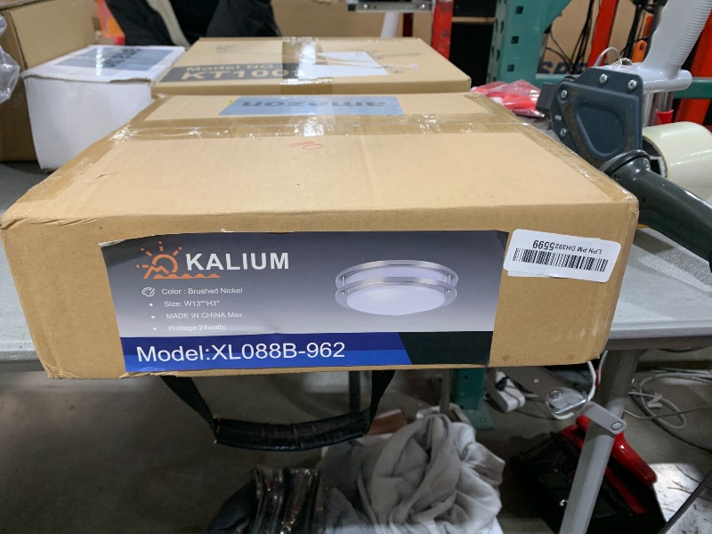 Photo 1 of Kalium LED Ceiling Light with Remote 13 Inch Flush Mount Ceiling Light Fixture, 24W 3000K-6000K Adjustable Color Temperature, Dimmable Lighting Fixtures for Kitchen Bedroom Living Room Hallway
