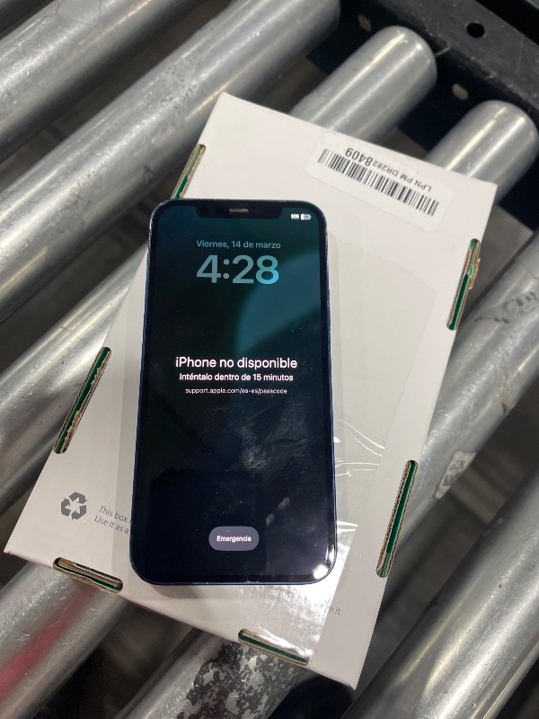 Photo 1 of Apple iPhone 12, 256GB, Blue - Fully Unlocked (Renewed)