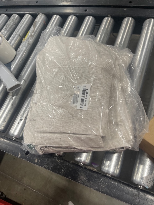 Photo 1 of 100% Blackout Shield Linen Blackout Curtains for Bedroom 72 Inches Long, Back Tab/Rod Pocket Living Room Drapes, Thermal Insulated Blackout Curtains 2 Panels Set, 50" W x 72" L, Beige