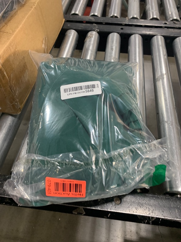 Photo 1 of 10 x 10 Feet Dark Green Backdrop Curtain for Partie, Background Curtains for Photoshoot, Birthday, Wedding, Halloween, Thanksgiving, Christmas Day, New Year Party Decorations 5Ft x 10Ft, 2 Panels