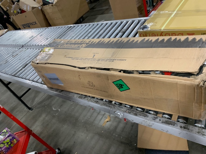 Photo 1 of Coleman Back Home Screen Canopy Tent with Instant Setup, Outdoor Gazebo for Bug-Free Lounging, Shelter Fits Over Picnic Tables for Parties, Events, Tailgating, Picnics, & More