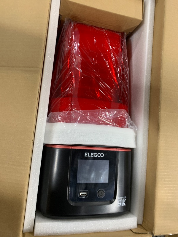 Photo 2 of ELEGOO Mars 4 MSLA 3D Printer with 7" 9K Monochrome LCD, UV Resin Photocuring Printer, Multiple Print Modes, Printing Size of 6.04 x 3.06 x 6.89 inches