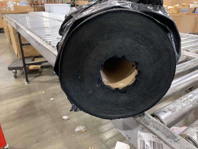 Photo 3 of Mutual Industries NW35 Non Woven Geotextile Polypropylene Fabric Cut Roll, 90 lbs Grab Tensile Strength, 300' Length x 6' Width, multi, one size (35-6-300)