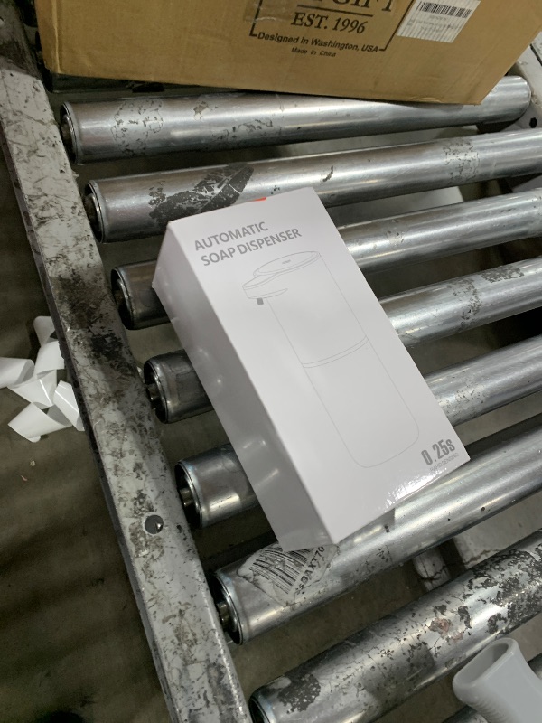 Photo 1 of Gotofine Automatic Foaming Soap Dispenser,4-Level Adjustable Foam, Wall Mount Soap Dispenser,USB Rechargeable,12.8oz/ 380ml,Touchless Hand & Dish Soap Dispenser for Bathroom, Kitchen,Hotel, Restaurant