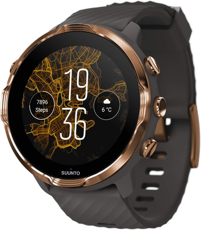 Photo 1 of SUUNTO 7 GPS Sports Smart Watch, Graphite Copper