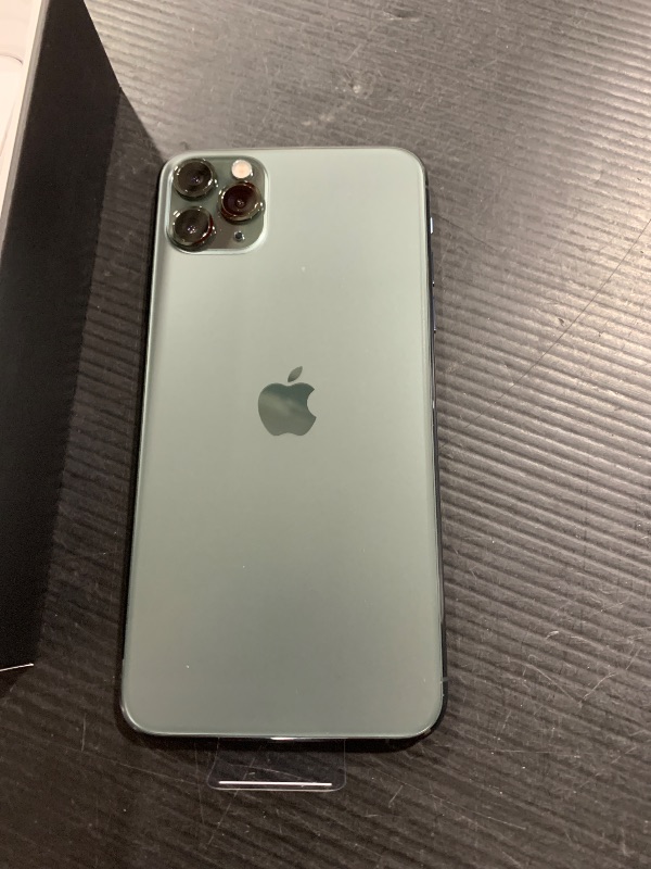 Photo 4 of Apple iPhone 11 Pro Max [256GB, Midnight Green] + Carrier Subscription [Cricket Wireless]