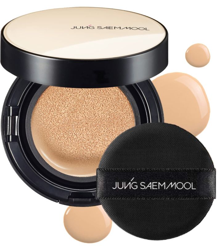 Photo 1 of [JUNGSAEMMOOL OFFICIAL] Essential Skin Nuder Cushion (21 Medium) | Refill not Included | Natural Finish | Buildable Coverage | Makeup Artist Brand | Cream Foundation